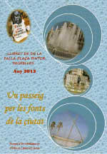 Llibret Mayor de la falla de la Plaza del Pintor Segrelles 2012-13