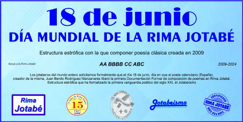 Día Mundial de la Rima Jotabé