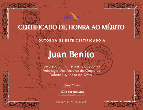 Certificado de honra y mérito