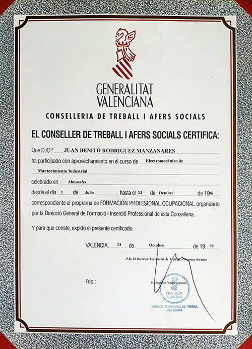 Curso de Elctrónica de Mantenimiento Industrial