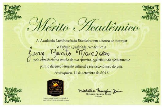 Mérito Académico - Premio Calidad Académica