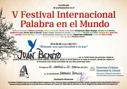 V Festival Internacional Palabra en el Mundo