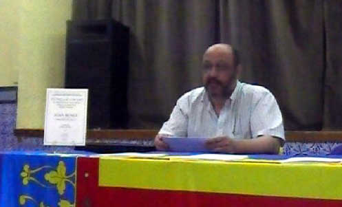 Conferencia-presentación del libro "En trellat i en saó" en Manises