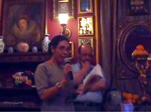 Recital-Presentación en el Café de las Horas - Patricia Cuenca