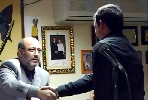 Heberto de Sysmo recoge su premio