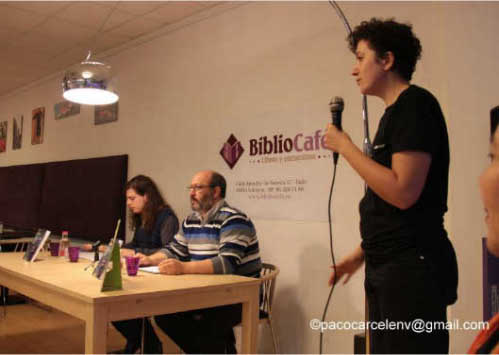 Presentación del Poemario Del Alma en Bibliocafé