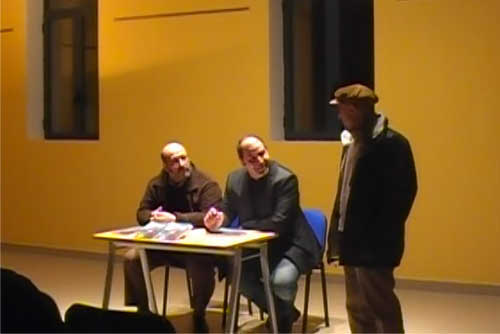 Apertura del evento por el bibliotecario