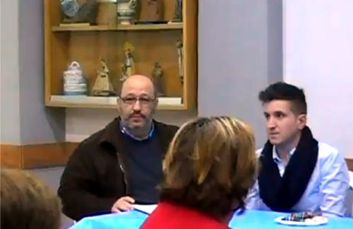 Lectura del llibret 2012/13 en la falla Francisco Climent - Uruguay - Marqués de Bellet