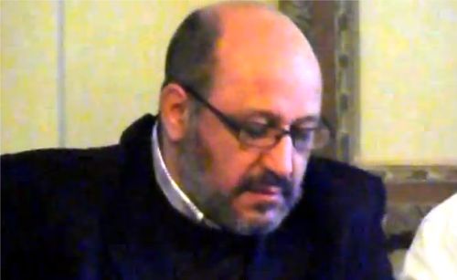 Juan Benito en su intervención en la presentación