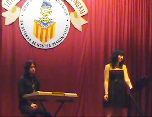 Recital de Mistium en el GAV