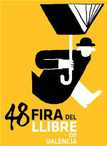 Cartel anunciador de la 48 Feria del Libro de Valencia