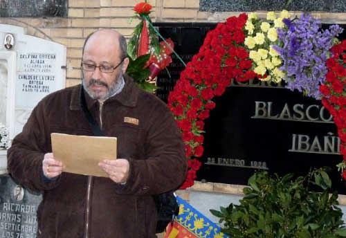 Homenaje a Vicente Blasco Ibáñez