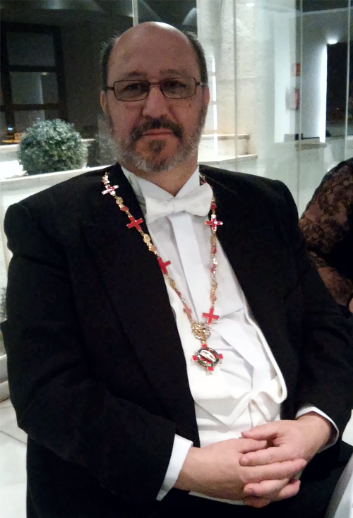 Ceremonia de ingreso en el, Insigne Capítul de l'Almoina de Sant Jordi de Cavallers del Centenar de la Ploma