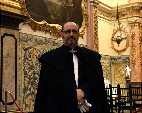Ceremonia de ingreso en el, Insigne Capítul de l'Almoina de Sant Jordi de Cavallers del Centenar de la Ploma