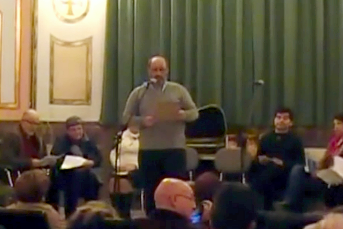 Participación en el recital, Poetas con la Cultura II