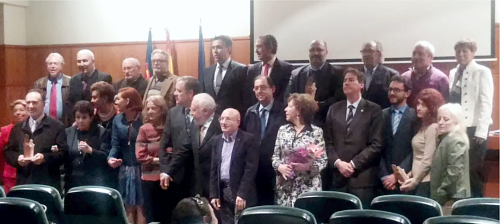 Recogida del Primer Premio de Relato corto, "San Juan de Dios", Alicante.