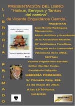 Cartel anunciador de la presentación