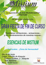 Fiesta de Fin de Curso de la Asociación de Arte Multidisciplinar Mistium
