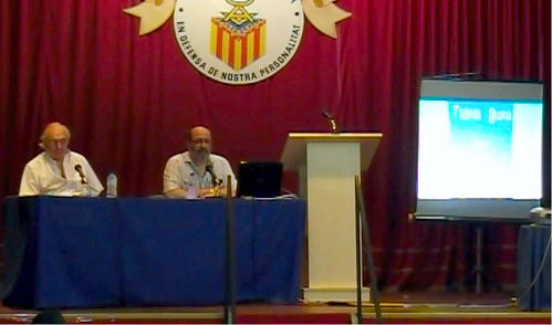 Presentación de mi poemario Franja Blava en el GAV