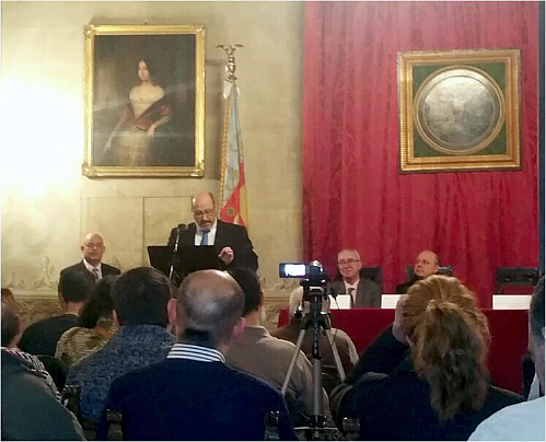Presentación del Quijote en lengua valenciana