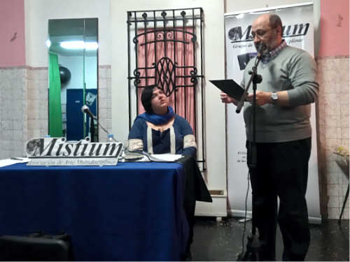 Mi participación en la presentación del poemario Luz Mari... es Amor