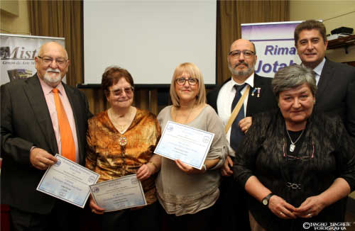 Entrega de Premios del V Certaman Poético Internacional Rima Jotabé