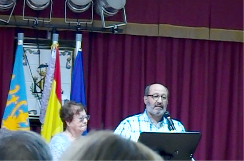 Momento de la presentación