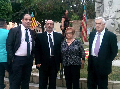 La Orden Poético-Literaria Juan Benito en el homenaje al Maestro Serrano