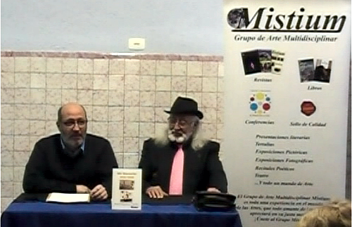 Presentación del libro Mis Memorias de vicente Enguídanos en Mistium