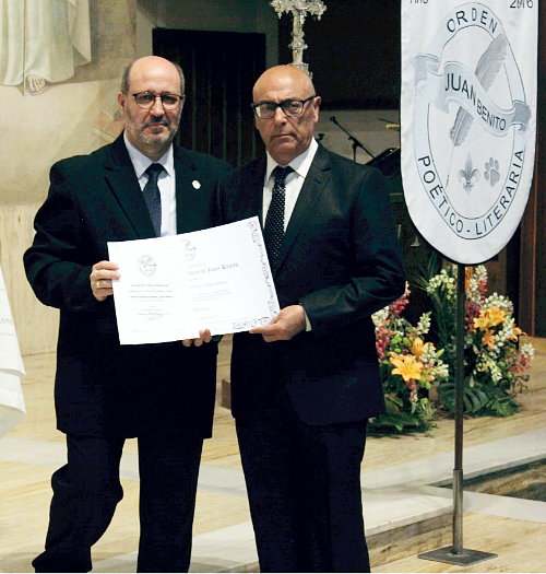 Creación del Capítulo General de la Orden Poético-Literaria Juan Benito