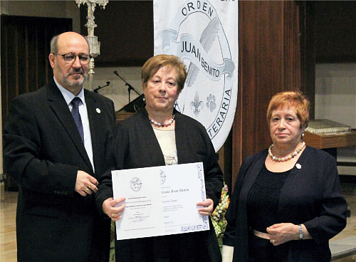 Creación del Capítulo General de la Orden Poético-Literaria Juan Benito