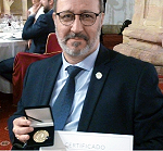 Recepción de la Medalla de Oro del Foro europeo Cum Laude