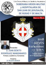 Soberana orden militar y hospitalaria de San Juan de Jerusalén, de Rodas y de Malta.