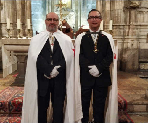 Peregrinación de la Militia Templi del Arcángel San Uriel a la Capilla del Santo Cáliz de Valencia