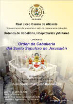 Conferencia sobre la Orden del Santo Sepulcro