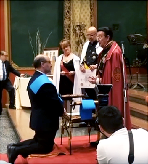 Ingreso en la Academia Bizantina de la Historia