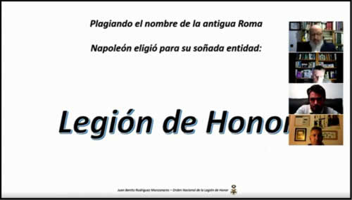 Conferencia sobre la Orden de la Legión de Honor en el Ateneo Mercantil de Valenica