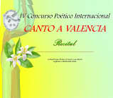 Recital de los premiados del IV Concurso Poético Internacional Canto a Valencia