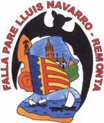 Escudo falla Padre Luís Navarro - Remonta