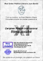 XI Certamen Poético Internacional Rima Jotabé