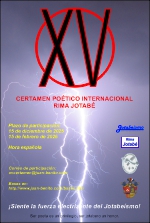 XV Certamen Poético Internacional Rima Jotabé