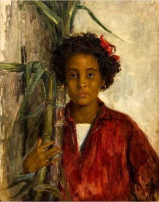 La niña de las canas