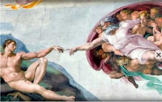 Lacreación de Adán - Miguel Ángel