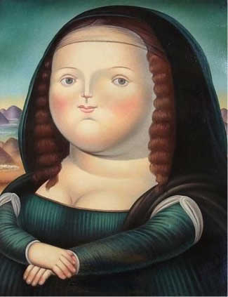 Mona Lisa de Botero
