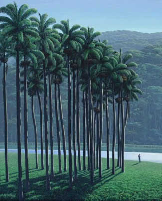 Autorretrato del adorador de palmas -  Tomás Sánchez Requeiro