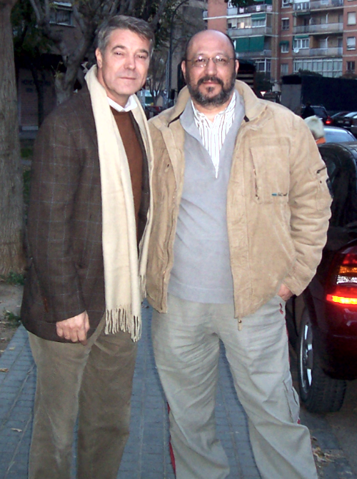 Junto a Joan Ignaci Culla