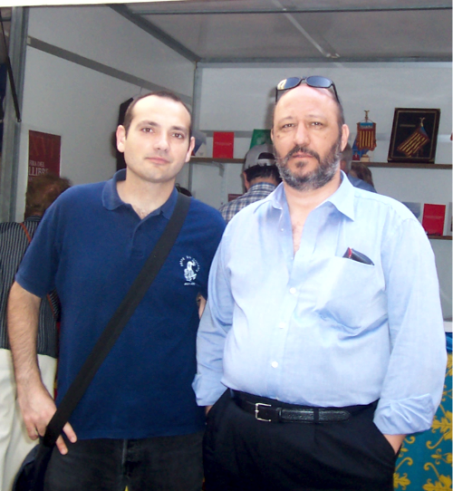 Junto a Frederic García Nieto
