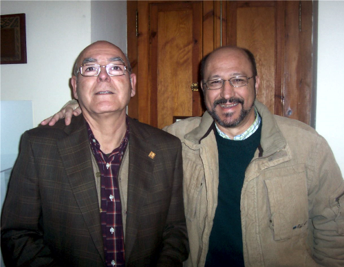 Junto a Aureli López Muñoz