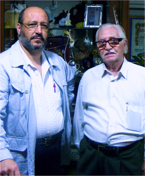 Junto a Rafael Orellano Íñigo