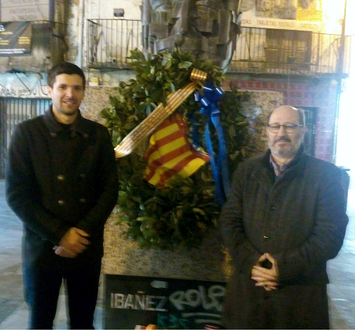 Junto Josep Francesc Martínez Baixauli